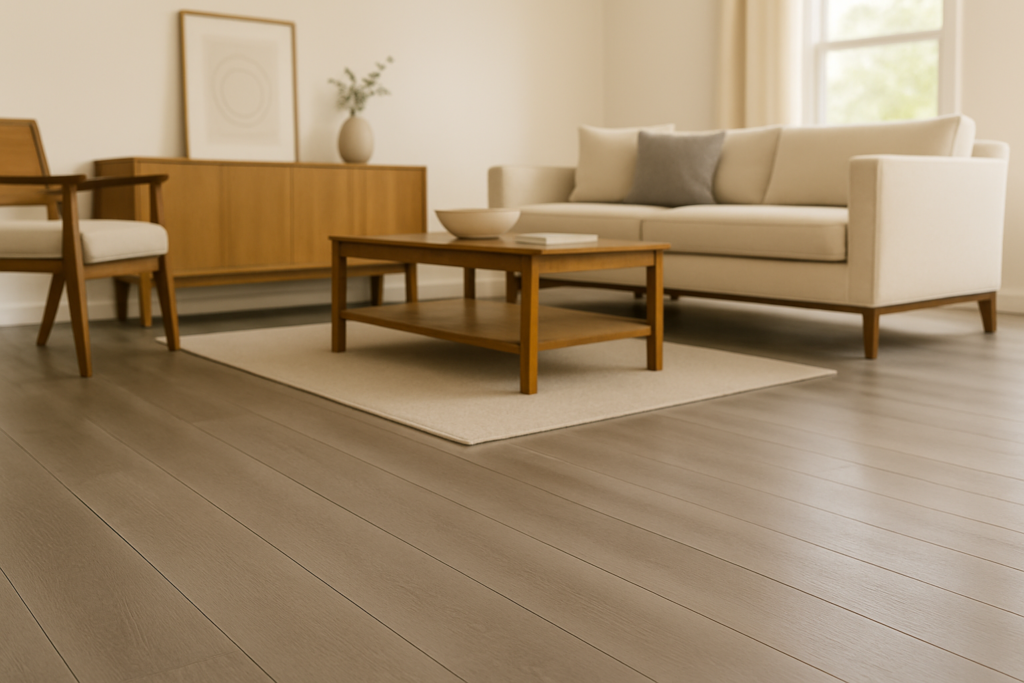Piso Vinílico Cinza: 10 Ideias Sofisticadas Para Sua Casa 1 A imagem atual não possui texto alternativo. O nome do arquivo é: piso-vinilico-cinza-em-ambiente-moderno.webp