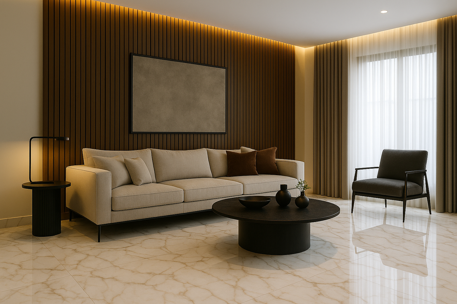 Porcelanato Marmorizado: guia completo de combinações elegantes