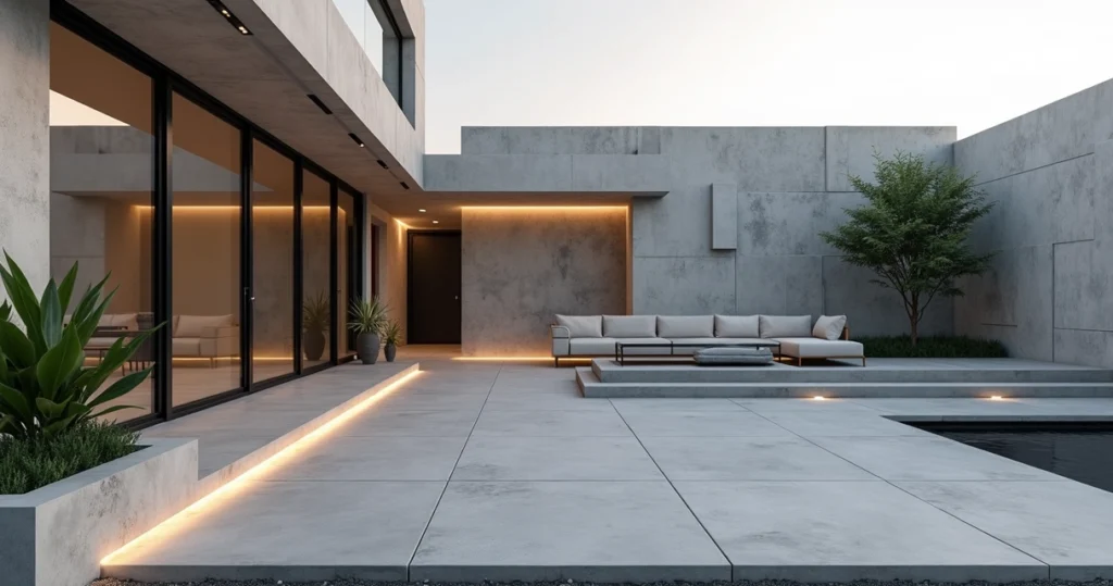 Quando usar revestimentos cimentícios em áreas externas