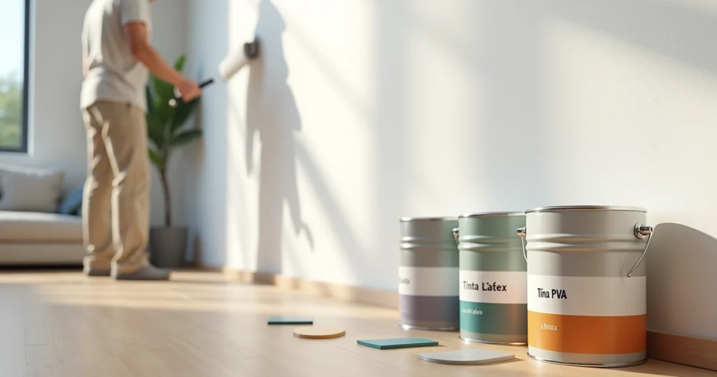 Tinta Acrílica, Látex e PVA: Diferenças e Indicações 2026 1 Tinta Acrílica, Látex e PVA: Diferenças e Indicações 2026