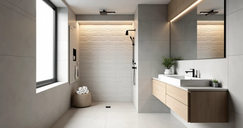 Revestimento para Banheiro Pequeno: Dicas de Materiais e Layout 1 Revestimento para Banheiro Pequeno: Dicas de Materiais e Layout